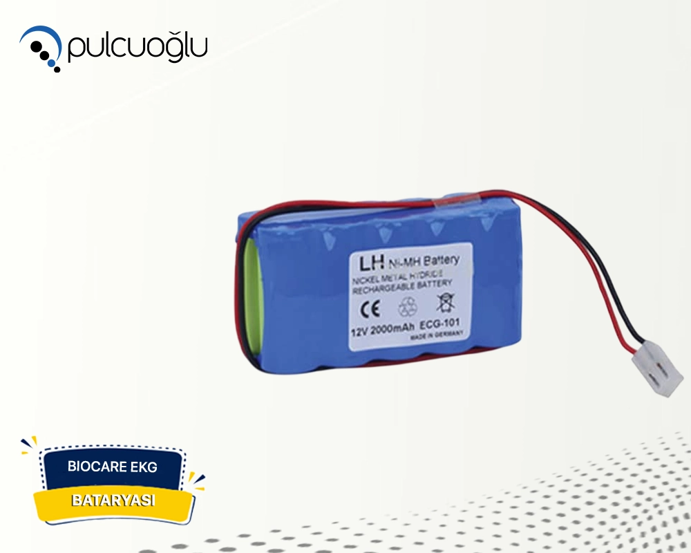                         BioCare EKG Cihazı Bataryası