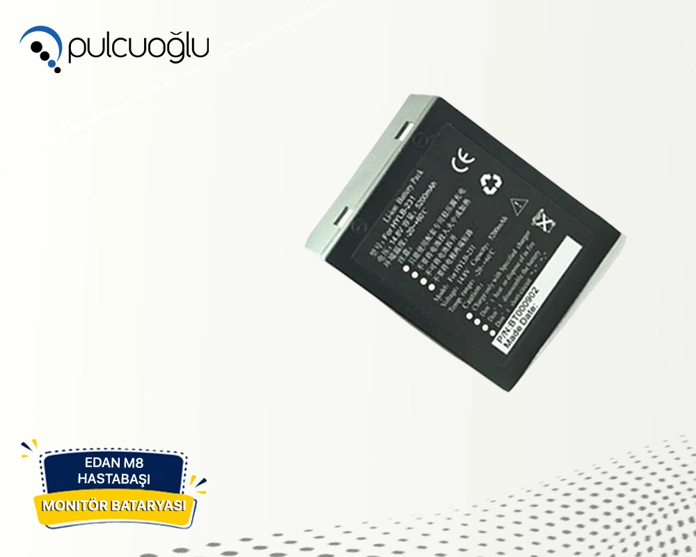                      Edan M8 Hastabaşı Monitörü Bataryası