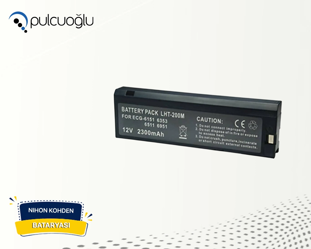                          Nihon Kohden EKG Cihazı Bataryası