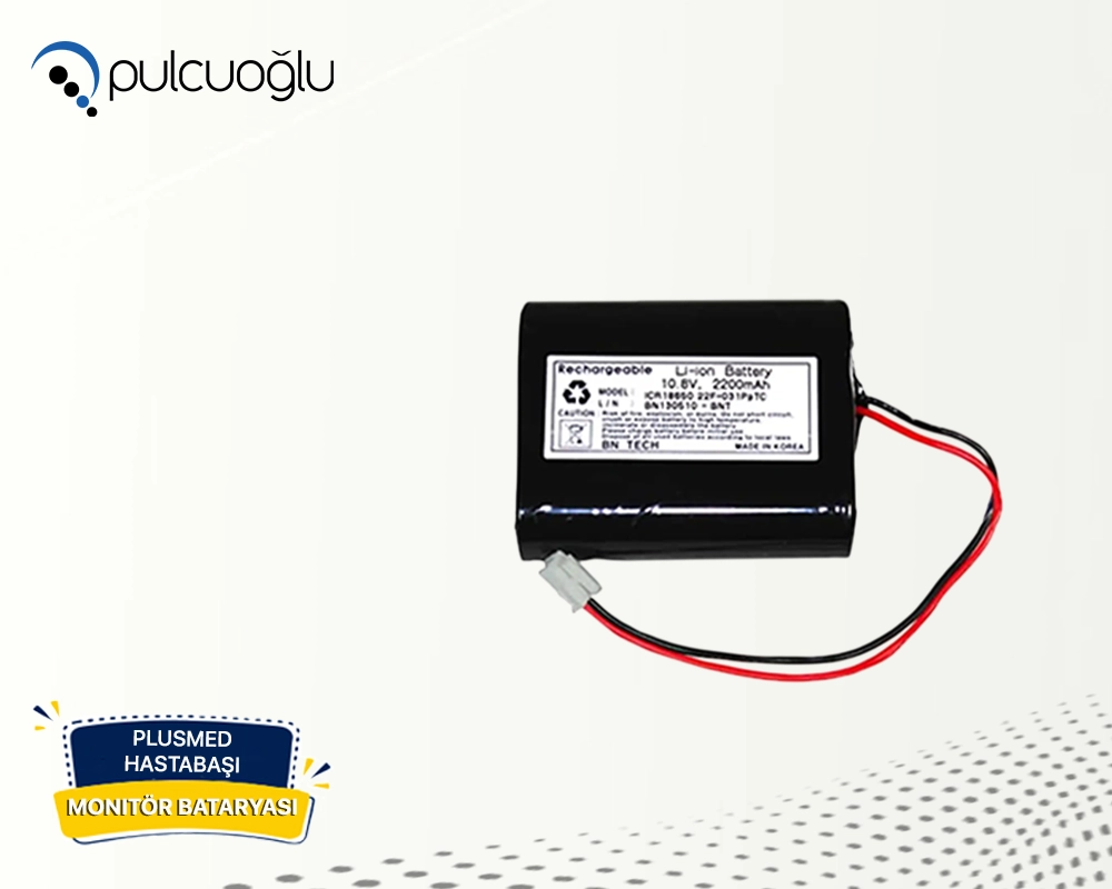                     Plusmed Hastabaşı Monitörü Bataryası